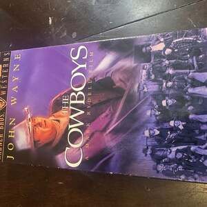 The Cowboys (VHS, 1997, Warner Bros.) John Wayne